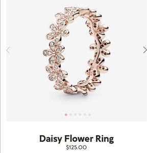 Pandora Rose Gold Daisy Ring